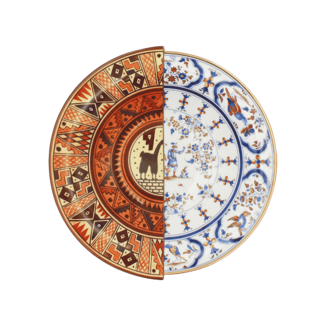 PLATO PARA SOPA DE PORCELANA HYBRID TULA