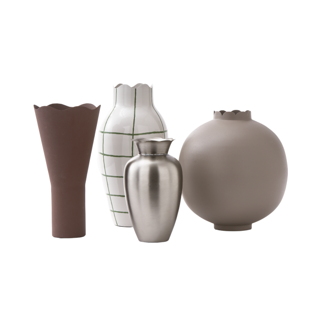 SET DE 4 JARRONES WAVY