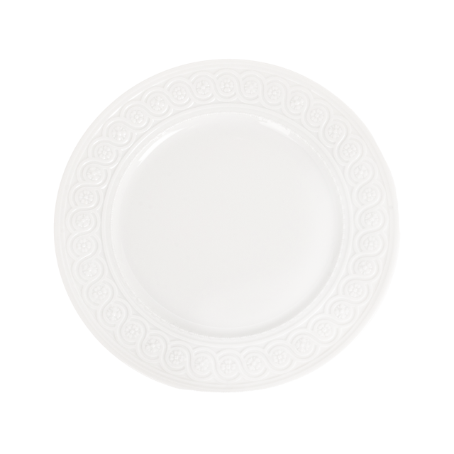 PLATO TRINCHE LOUVRE WHITE