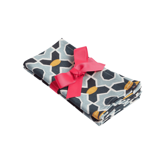 SET DE 2 SERVILLETAS LINO PLAZA