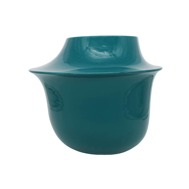 JARRON ISOLE FLOWER POT 1 GLOSSY BISCAY BAY