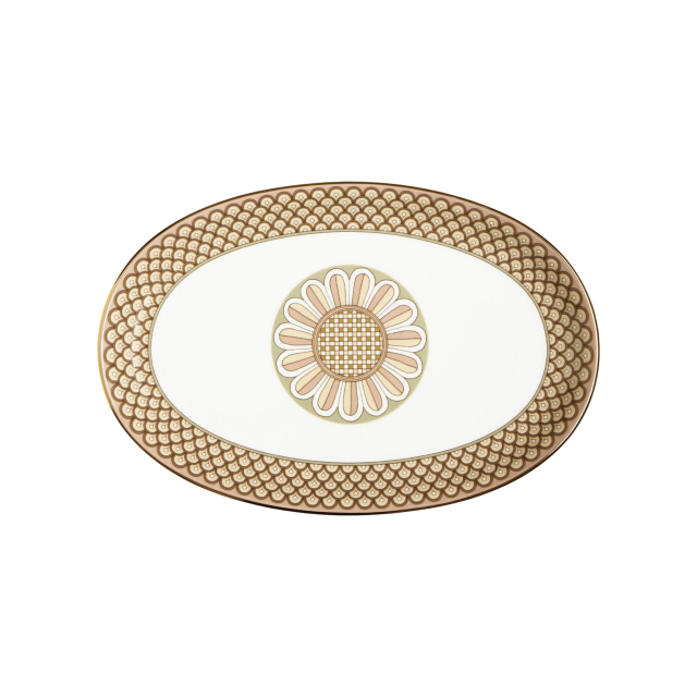 PLATO OVALADO DE SERVICIO ODYSSEUS PINK