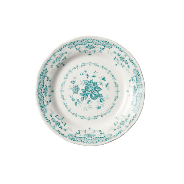PLATO PARA SOPA ROSE TURQUOISE