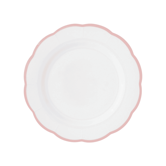 BAJO PLATO PINK RIM