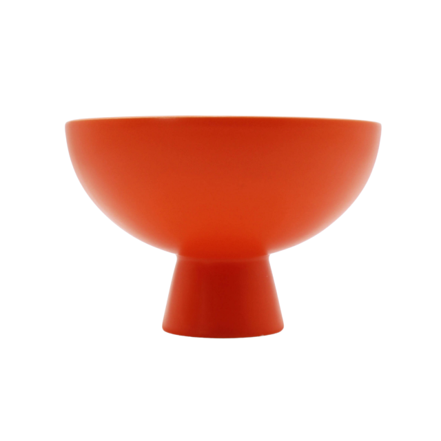 BOWL MEDIANO VIBRANT ORANGE STROM COLLECTION DESIGNER NICHOLAI WIIGHANSEN