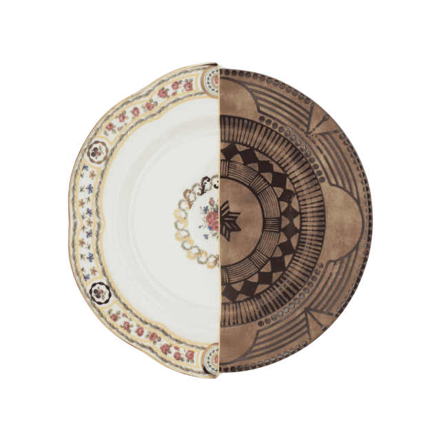 PLATO TRINCHE EN PORCELANA HYBRID HOBYO