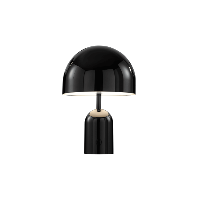 Lampara LED Bell Portatil Negra
