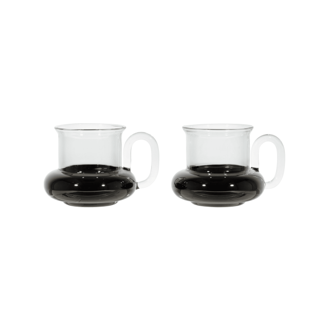Set de 2 Tazas Bump Negras