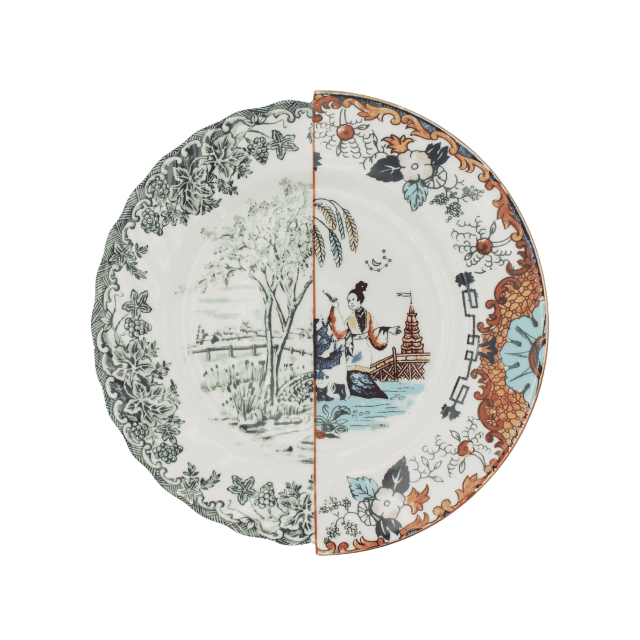 PLATO TRINCHE DE PORCELANA HYBRID IPAZIA