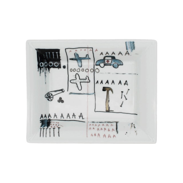CHAROLA RECTANGULAR DE PORCELANA AAA