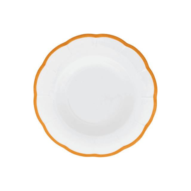PLATO PARA SOPA YELLOW RIM