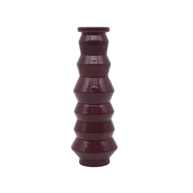 CANDELABRO BOSSANOVA 2 GLOSSY BLUEBERRY